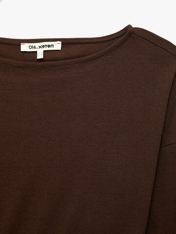 Koton Shirt in Bruin