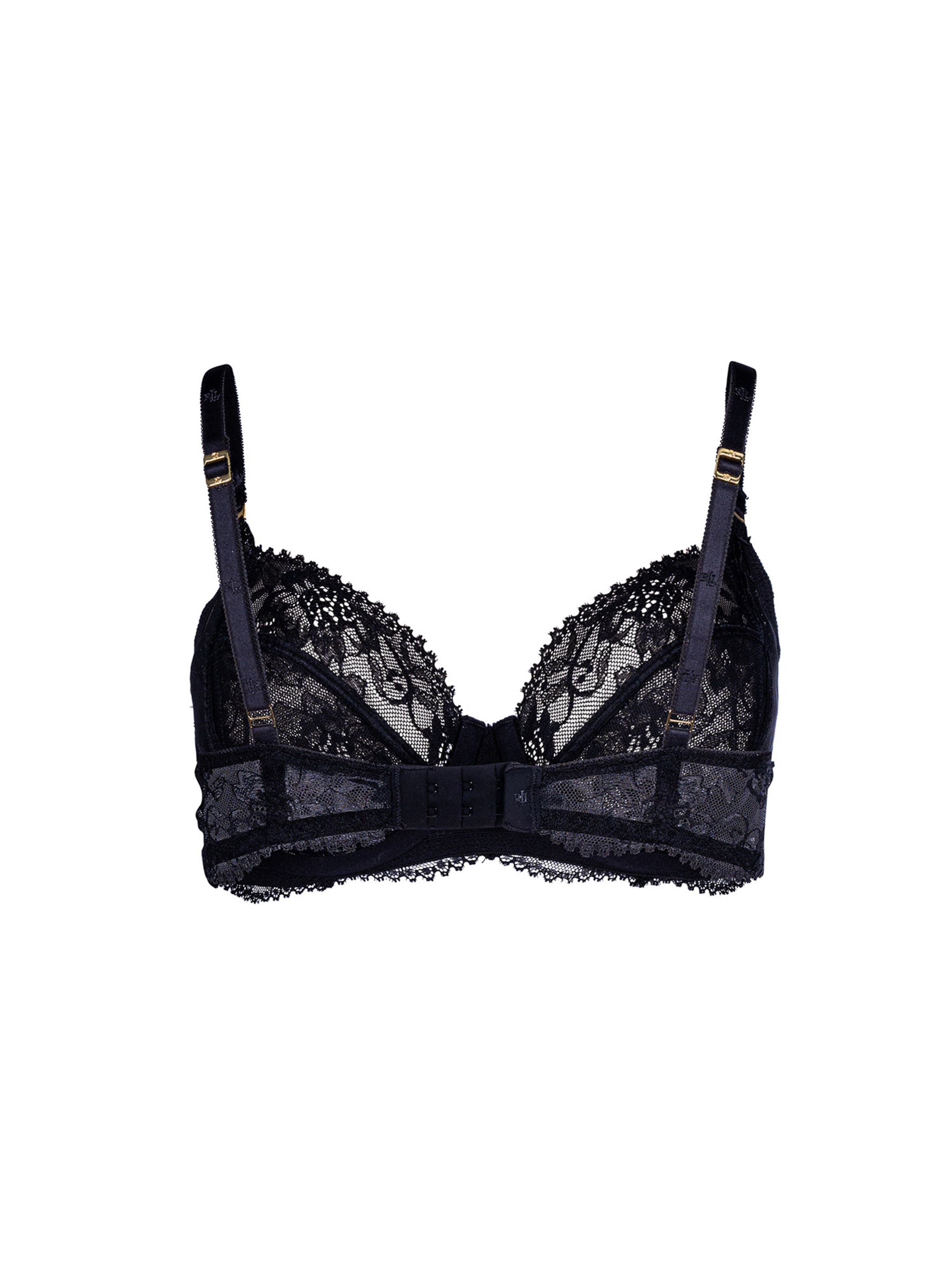 Lauren Ralph Lauren T-shirt BH ' Lauren Lace ' in Zwart