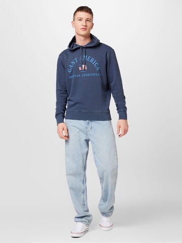 GANT Sweatshirt i blå