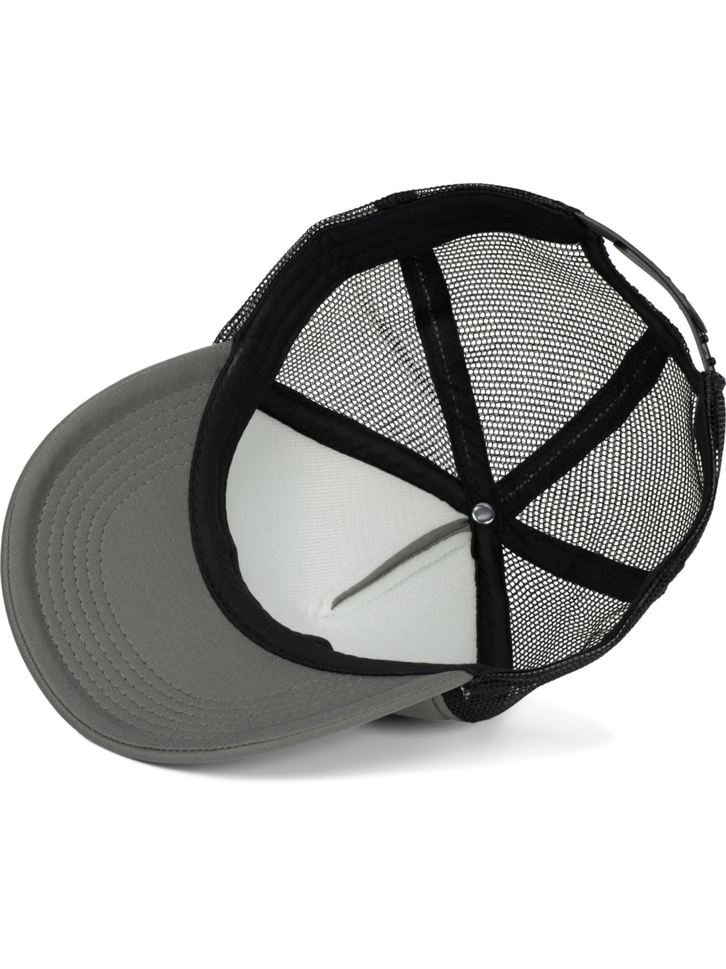 styleBREAKER Cap '5-Panel Mesh Cap'‌‌‌ in Grau