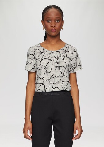 s.Oliver BLACK LABEL Bluse in Weiß: Vorderseite