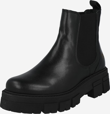 Apple of Eden - Botas Chelsea 'CALIFORNIA' en negro: frente