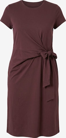 Studio Untold Dress in Brown: front