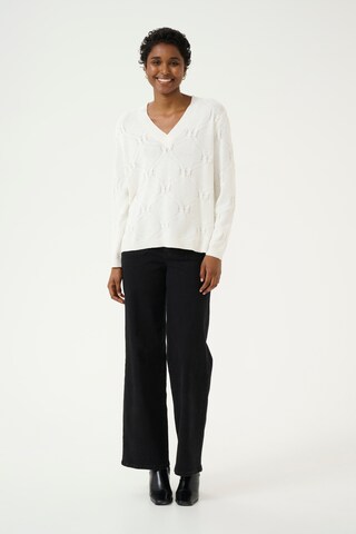 Kaffe Pullover 'KAcharlie' in Weiß