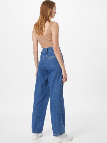 River Island Wide leg Τζιν σε μπλε