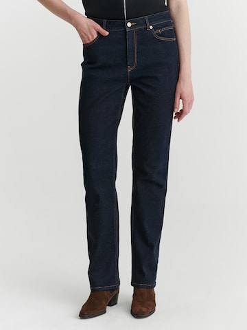 TATUUM Tapered Jeans 'Faros' in Blauw: voorkant