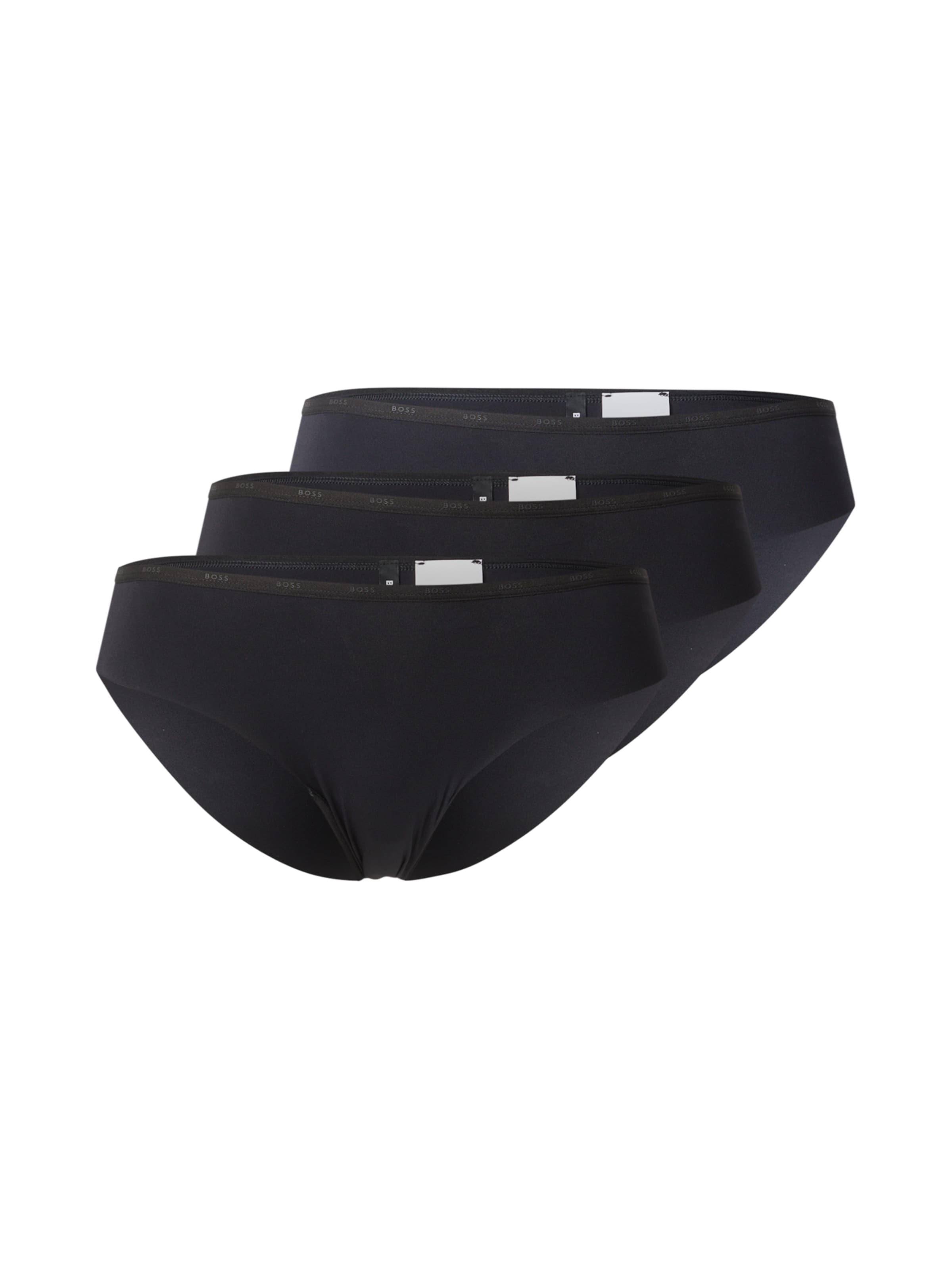BOSS Slip in Schwarz: Vorderseite