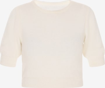 DreiMaster Vintage Свитер в Белый: спереди