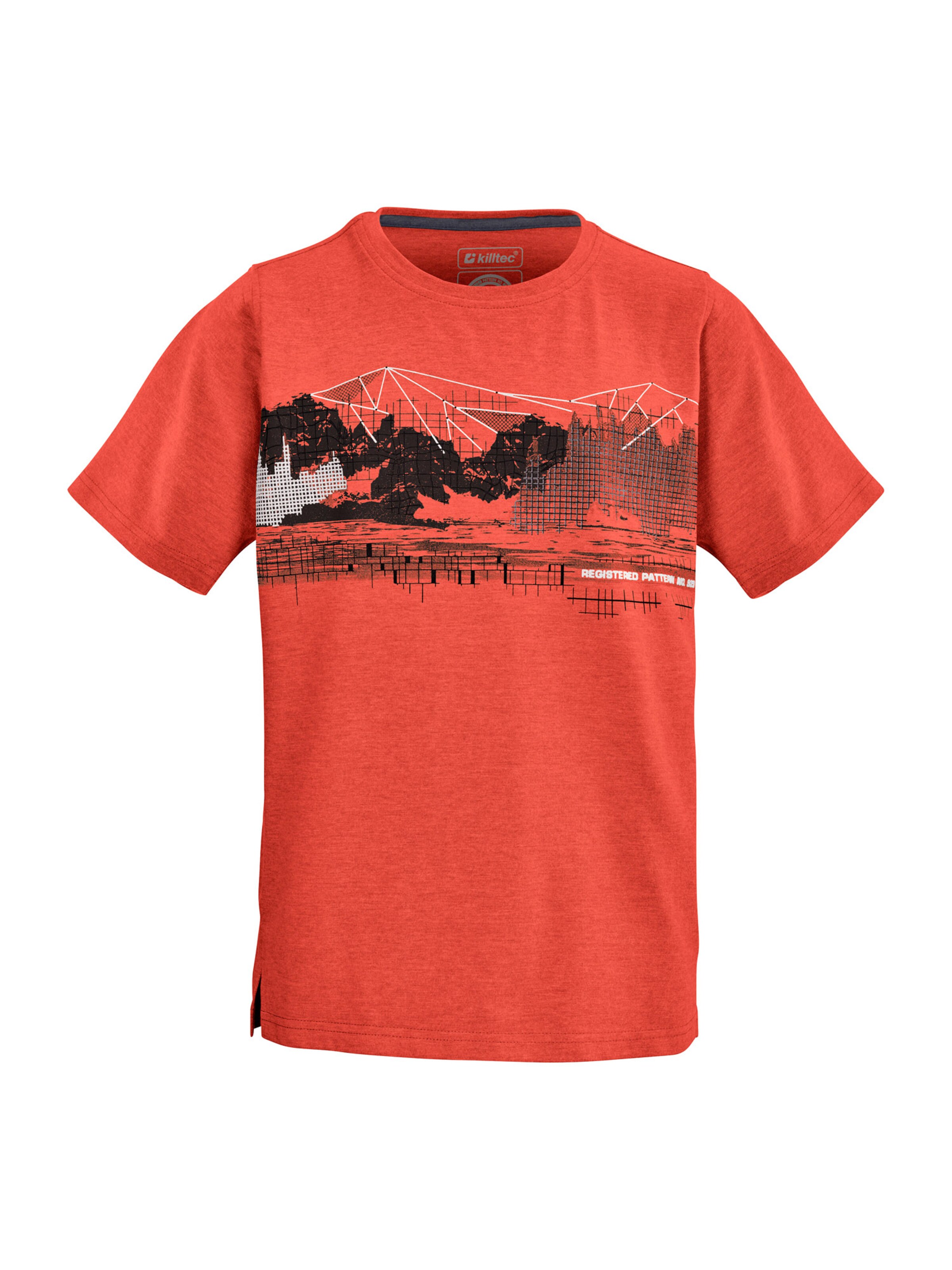 Kinder Teens (Gr. 140-176) KILLTEC Shirt 'KOS' in Rot - MB12935 Kinder Teens (Gr. 140-176) KILLTEC Shirt 'KOS' in Rot - MB12935