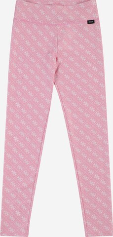 GUESS Regular Leggings in Pink: front