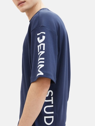 TOM TAILOR DENIM T-shirt i blå