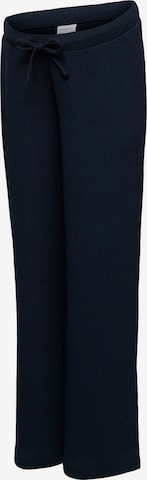 Regular Pantalon MAMALICIOUS en bleu : devant