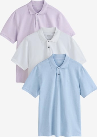 T-Shirt Next en bleu : devant