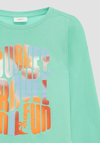 s.Oliver Shirt in Blauw