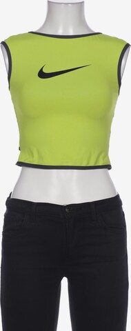 NIKE Top & Shirt in XS in Green: front