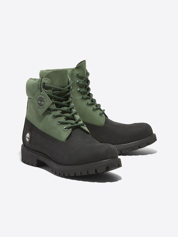 TIMBERLAND - Botas com atacadores em verde