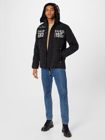 CAMP DAVID Winter Jacket in Black