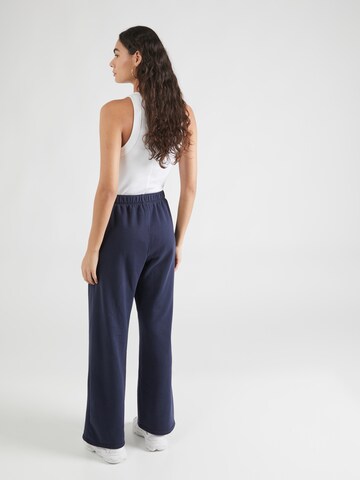 HOLLISTER Wide Leg Hose in Blau