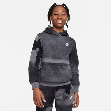 Nike Sportswear Athletic Sweatshirt in Grey: front