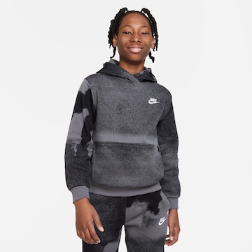 Nike Sportswear Athletic Sweatshirt in Grey: front