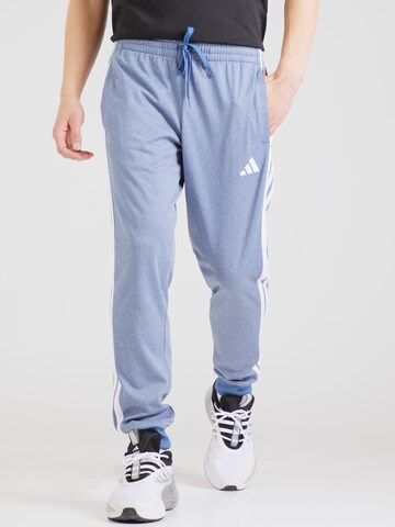 ADIDAS SPORTSWEAR Конический (Tapered) Спортивные штаны в Синий: спереди