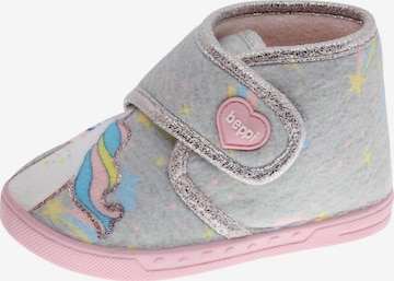 Ciabatta 'Indoor Shoe' di Beppi in grigio: frontale
