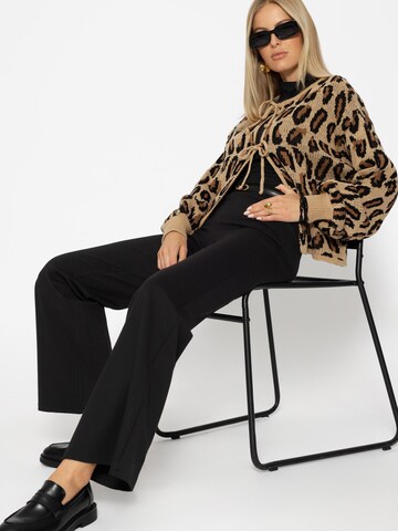 SASSYCLASSY Oversizestrickjacke‌‌‌‌‌‌‌‌ in Beige