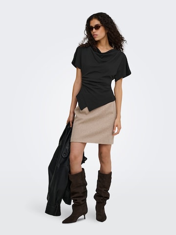 T-shirt 'ONLEMBER' ONLY en noir
