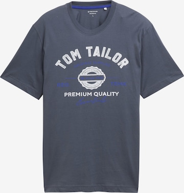 T-Shirt TOM TAILOR en gris : devant