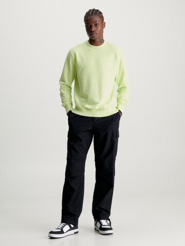 Sweat-shirt Calvin Klein Jeans en vert
