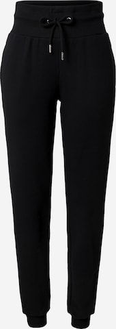 Tapered Pantaloni de la Urban Classics pe negru: față