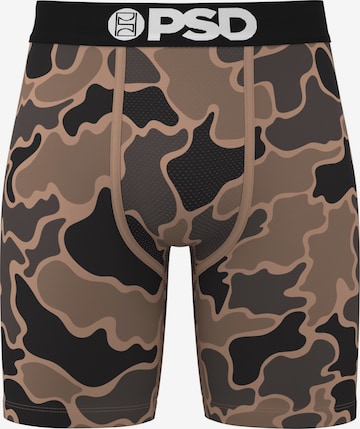 PSDBokserice 'Duck Camo' - smeđa boja: prednji dio