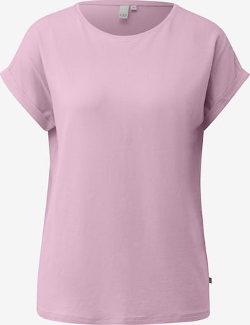 QS Shirt in Roze: voorkant
