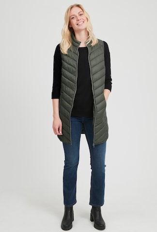 Fransa Vest 'FRBAPADDING 4' in Green