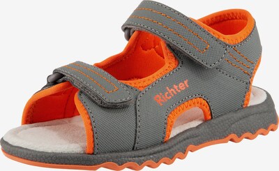 myToys COLLECTION Sandals & Slippers in Grey / Orange, Item view