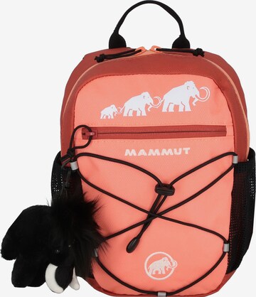 MAMMUT Sports Backpack 'First Zip' in Red: front