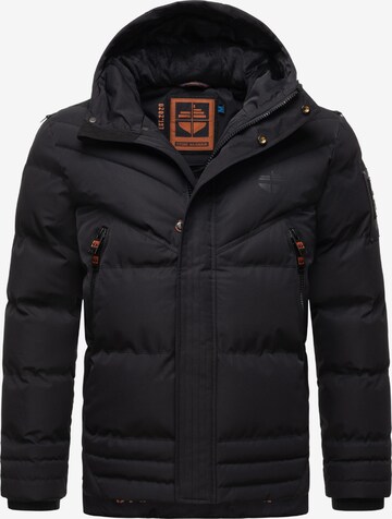 STONE HARBOUR Winter Jacket 'Romaan' in Black