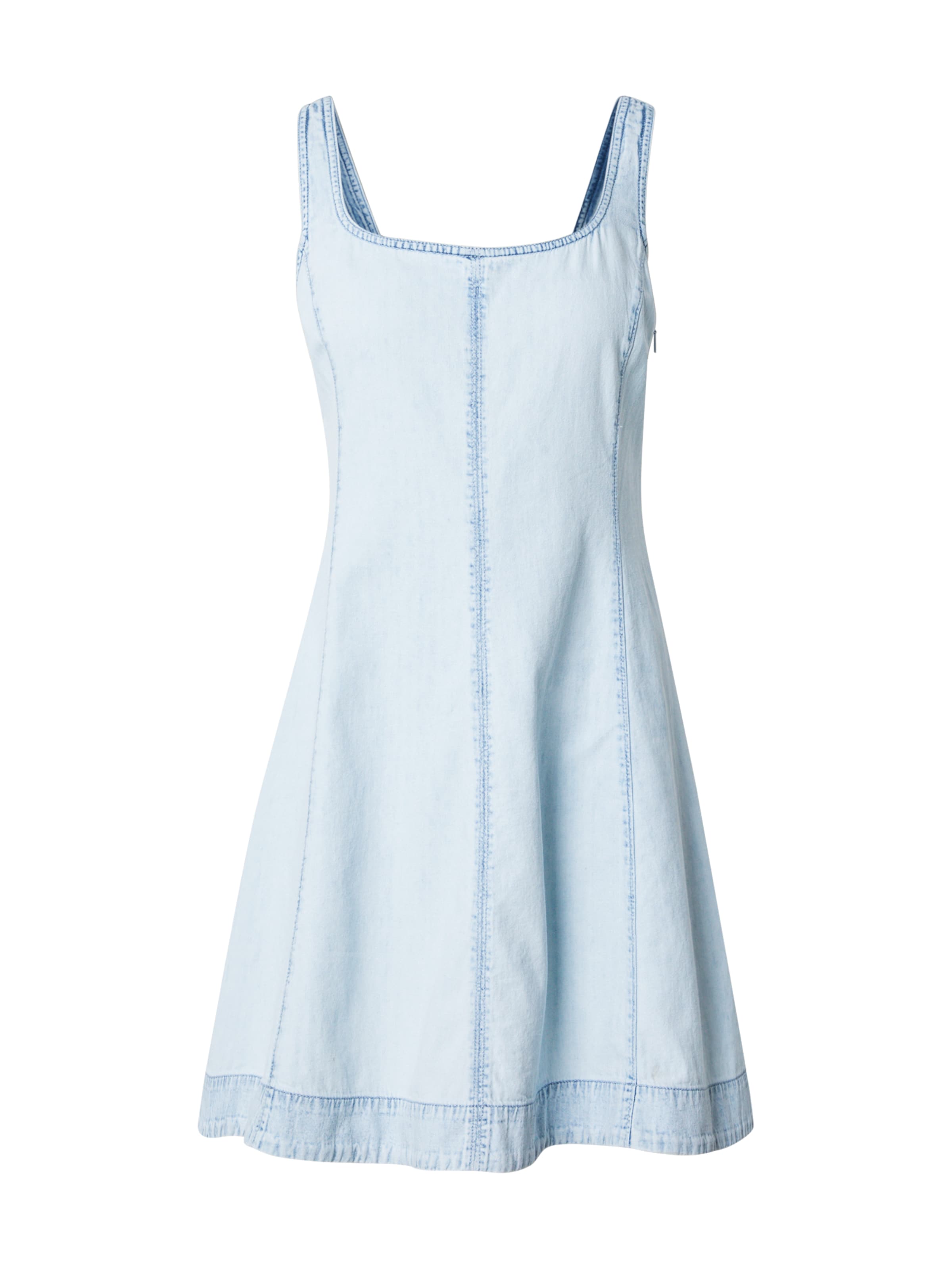 Rochie de la GAP pe albastru: față