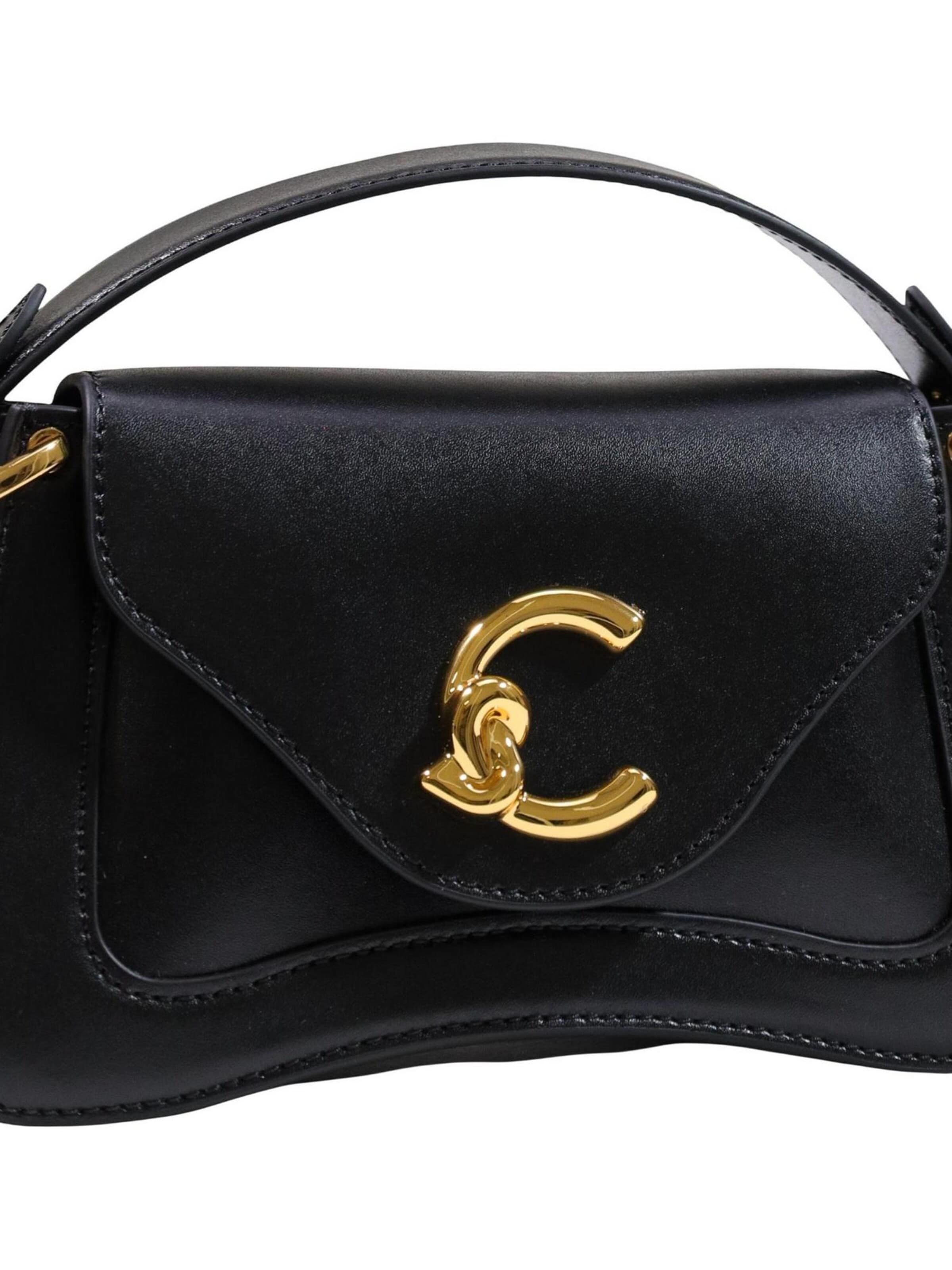 Coccinelle - Bolso de hombro 'COCCINELLE C-ME CALF E1 SSK 18 04 21' en negro