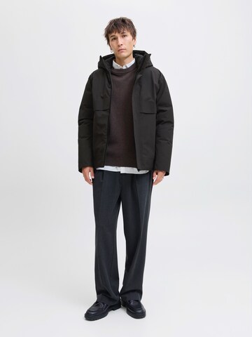 JACK & JONES Zimska jakna 'JPRCCMOON' | črna barva