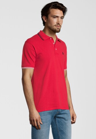 T-Shirt 'Barney' U.S. POLO ASSN. en rouge