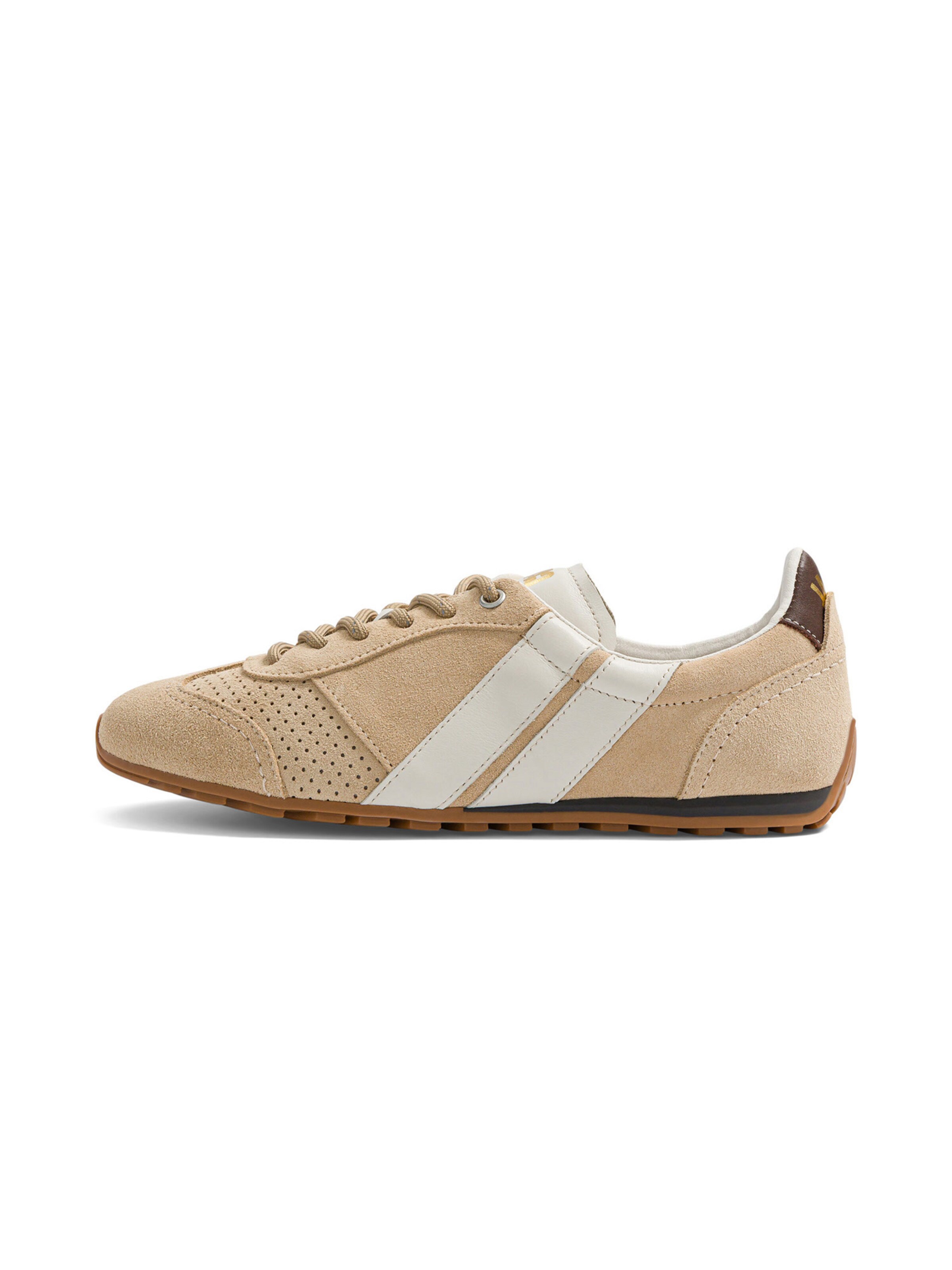 Scarpa slip-on ' BALLET ' di Caval in beige: lato