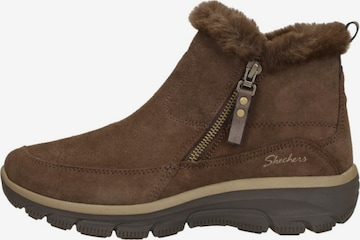 Boots 'Relaxed Fit: Easy Going - Cool Zip!' SKECHERS en marron : devant