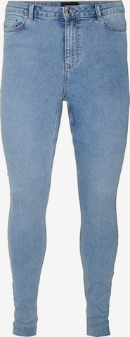 Vero Moda Curve Skinny Farmer 'Faithlora' - kék: elől