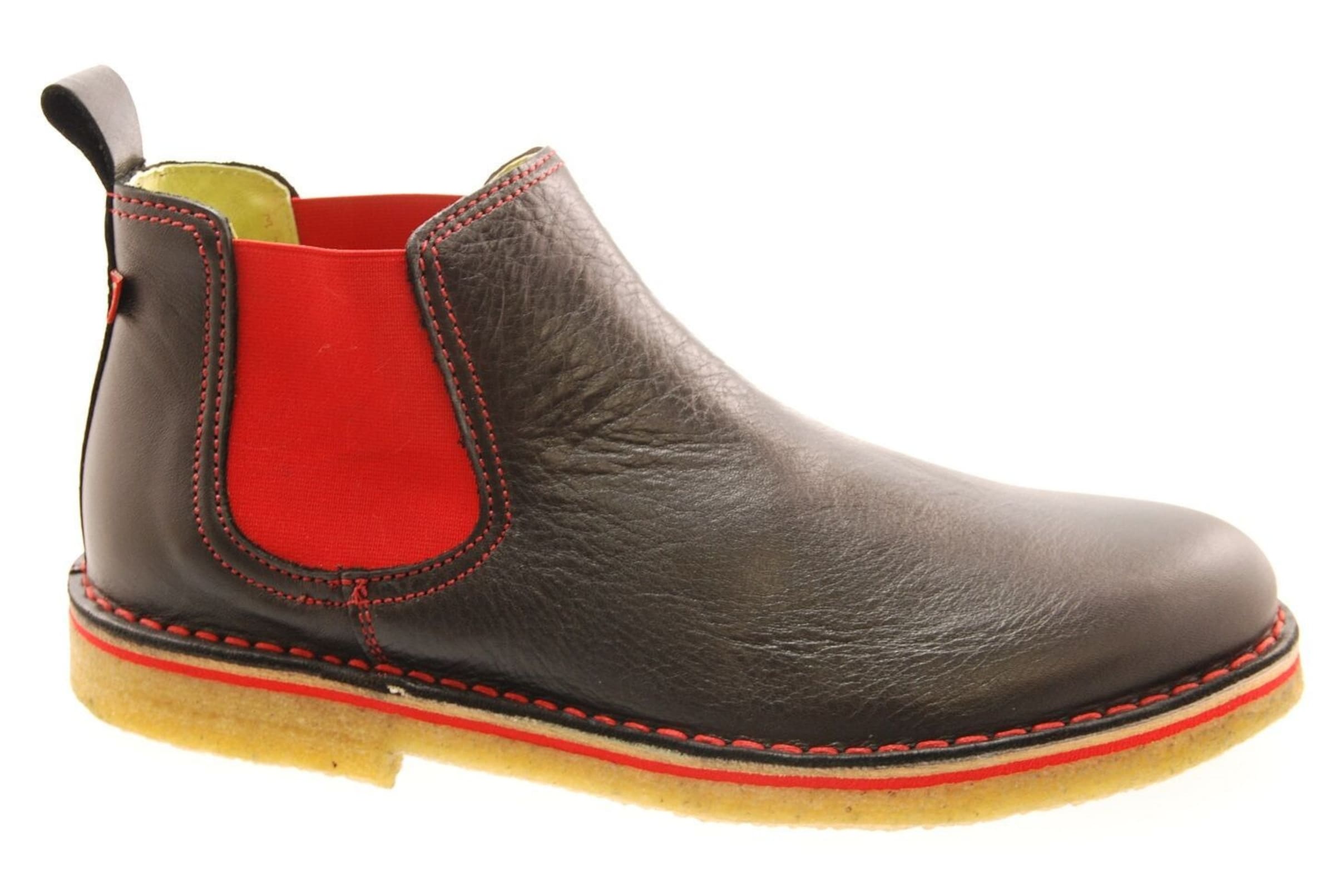 Grünbein Chelsea Boots in Black