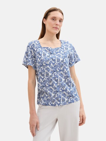 TOM TAILOR Shirt in Weiß