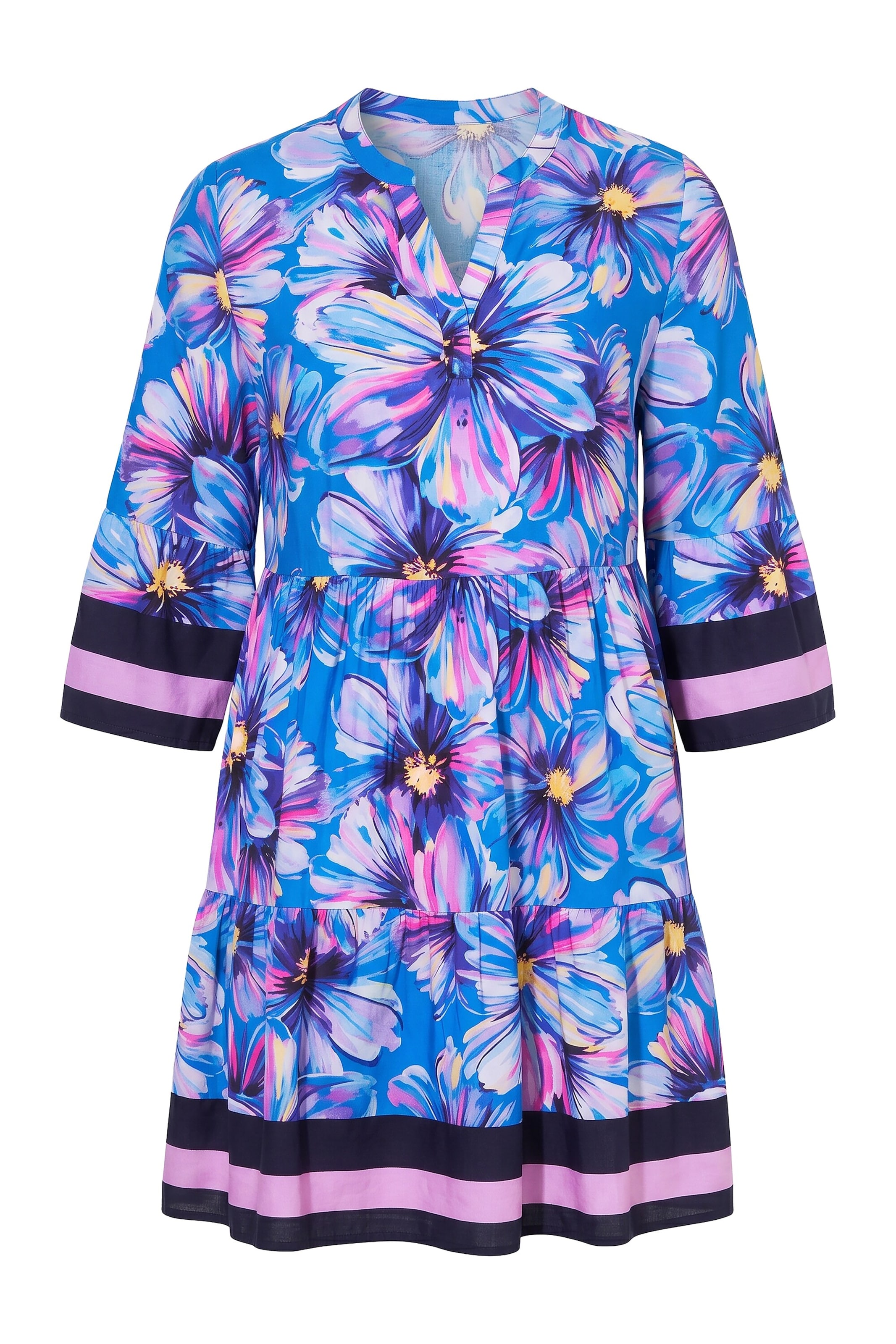 Angel of Style Tunic in Blue: front