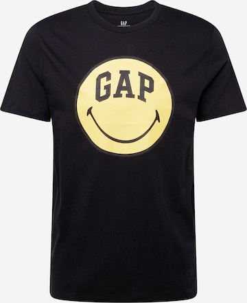 T-Shirt GAP en noir : devant