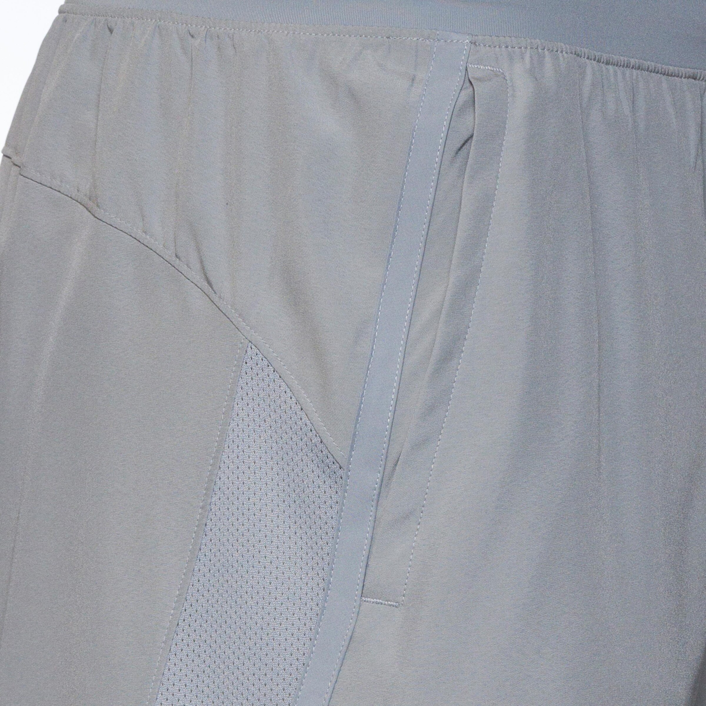 UNDER ARMOUR Regular Workout Pants 'Launch 7' in Grey
