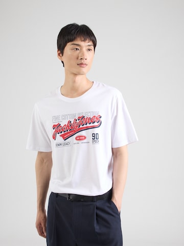 JACK & JONES T-Shirt in Weiß: Vorderseite